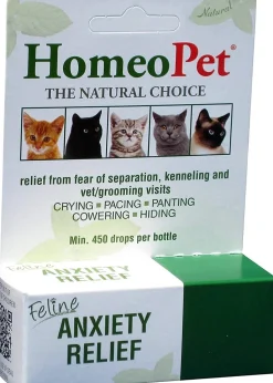 HomeoPet Feline Anxiety Cat First Aid Care - 15 ml
