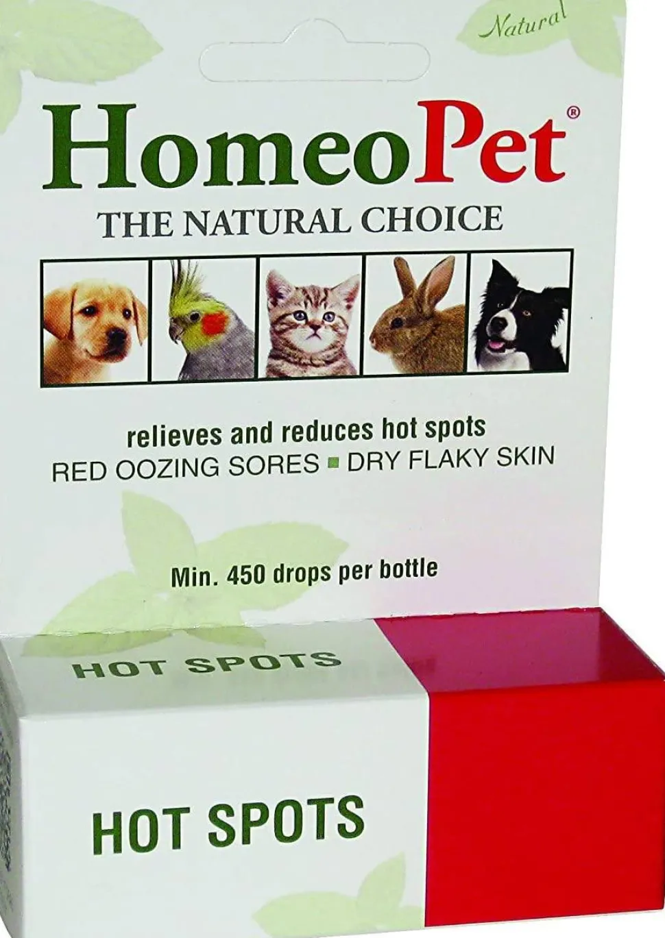 HomeoPet Hot Spots Cat and Dog First Aid Care - 15 ml