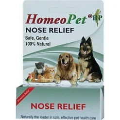HomeoPet Nose Relief Cat and Dog First Aid Care - 15 ml