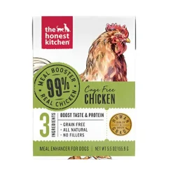 Honest Kitchen Booster Chicken Meal Wet Dog Food - 5.5 Oz - Case of 12