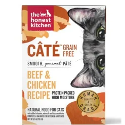 Honest Kitchen CATE Beef Chicken Wet Cat Food - 5.5 Oz - Case of 12