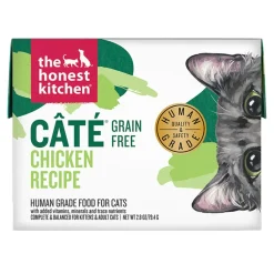 Honest Kitchen Cate Grain-Free Chicken Pate Wet Cat Food Pouch - 2.8 Oz - Case of 12