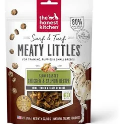 Honest Kitchen Dog Biscuits SURF and TURF Meaty LILS Chicken - 4 Oz