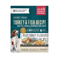 Honest Kitchen Gourmet Grain Turkey Dehydrated Dog Food - 10 lb Box