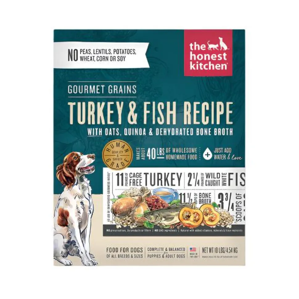 Honest Kitchen Gourmet Grain Turkey Dehydrated Dog Food - 10 lb Box