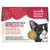 Honest Kitchen Grain-Free Minced Salmon and Cod Wet Cat Food Pouch - 2.8 Oz - Case of 12
