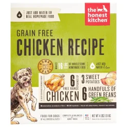 Honest Kitchen Grain-Free Chicken Dehydrated Dog Food - 4 lbs BOX