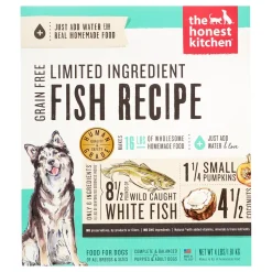 Honest Kitchen Limited Ingredient Diet Grain-Free Fish Dehydrated Dog Food - 4 lb Box