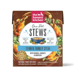 Honest Kitchen ONE POT STEW Turkey and Quinoa Wet Dog Food - 10.5 Oz - Case of 6