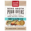 Honest Kitchen Pour Bones Broth Turkey Salmon Wet Dog Food - 5.5 Oz - Case of 12
