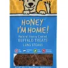 Honey I'm Home Natural Honey Coated Lung Bites Buffalo Dog Chews