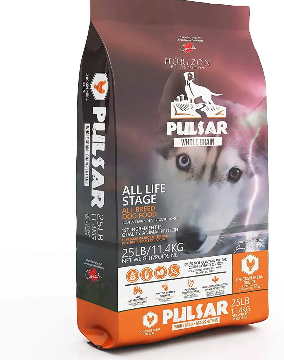 Horizon Pulsar Whole Grain Chicken Dry Dog Food - 25 lb Bag