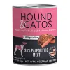 Hound and Gatos Grain-Free Original Paleo Pate Canned Dog Food - 13 Oz - Case of 12