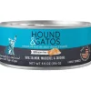 Hound and Gatos Grain-Free Salmon Makeral and Sardine Pate Canned Cat Food - 5.5 Oz - Case of 24