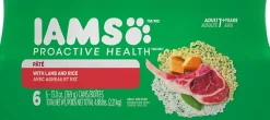Iams Lamb & Whole Grain Brown Rice Multipack Canned Dog Food - 13 oz - Case of 6