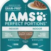 Iams Perfect Portions Indoor Cuts Tuna Canned Cat Food - 2.6 oz - Case of 24