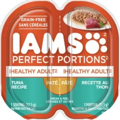 Iams Perfect Portions Original Tuna Pate Canned Cat Food - 2.6 oz - Case of 24