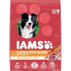 Iams ProActive Health Lamb & Rice Mini Chunks Adult Dry Dog Food - 44 lb Bag