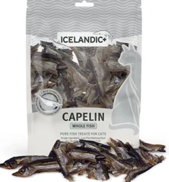 Icelandic+ Capelin Whole Fish Natural Dehydrated Cat Treats - 1.5 oz