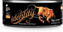 Identity 95% Grass-Fed Angus Beef Canned Cat Food - 5.5 Oz - Case of 24
