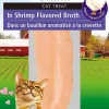 Inaba Chicken Fillet Grilled with Flavored Broth Cat Treats - Shrimp - .9 Oz - 6 Pack
