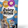 Inaba Juicy Bites Cat Treats - Scallop and Crab - .4 Oz - 3 Pack - 6 Pack