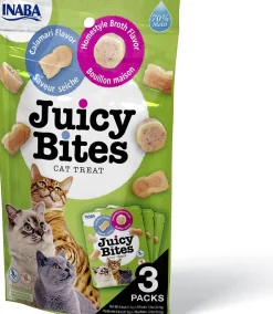 Inaba Juicy Bites Cat Treats - Calamari - .4 Oz - 3 Pack - 6 Pack