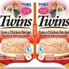 Inaba Tuna and Chicken with Tuna Puree Cat Treats- 2.8 Oz - 2 Pack