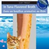 Inaba Tuna Fillet Grilled with Flavored Broth Cat Treats - Tuna - .52 Oz - Case of 6