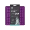 Innovative Pet Lickimat Classic Playdate Slow Feeding Mat for Cats and Dogs - Purple