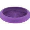 Innovative Pet Lickimat UFO Suction Grip Slow Feeding Rubber Cat and Dog Bowl - Purple