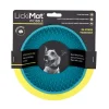 Innovative Pet Lickimat Wobble Slow Feeding Rubber Cat and Dog Bowl - Turquise
