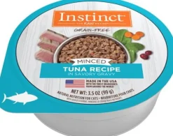 Instinct Adult Grain Free Minced Recipe with Real Tuna Natural Cat food Cups
