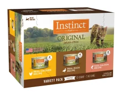 Instinct Grain-Free Recipe Variety Pack Canned Cat Food