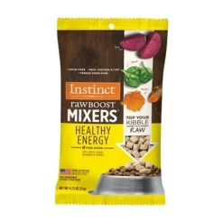 Instinct Raw Boost Mixers Energetic Health Freeze-Dried Dog Food Toppers - .75 Oz