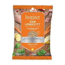 Instint Longevity 100% Chicken Freeze-Dried Cat Food - 1.5 Oz