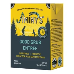 Jiminy's Good Grub with Oats and Sweet Potato Canned Dog Food - 12.5 Oz - Case of 6