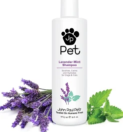 John Paul Lavender Mint Cat and Dog Shampoo - 16 oz