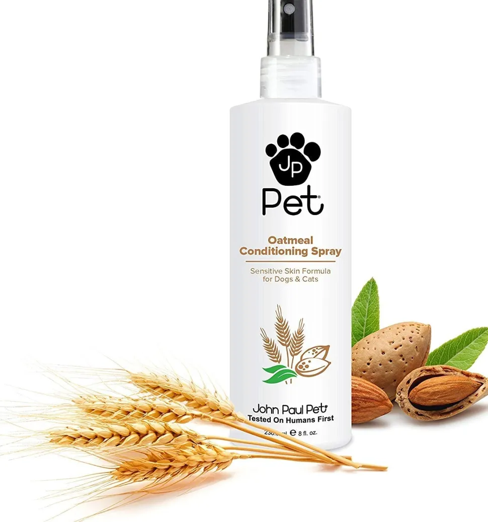 John Paul Oatmeal Conditioning Cat and Dog Spray - 8 oz