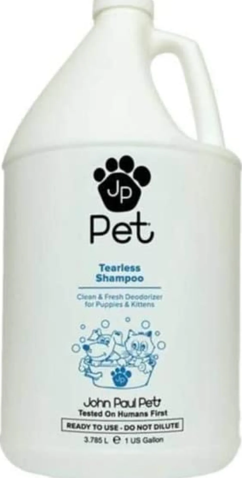 John Paul Tearless Puppy and Kitten Shampoo 1 Gallon - 128 oz