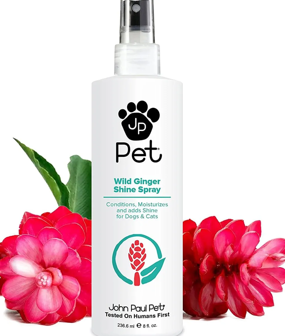 John Paul Wild Ginger Cat and Dog Shine Spray - 8 oz