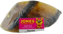 Jones Natural Chews Dollar Beef Hooves Natural Dog Chews - 12 Count