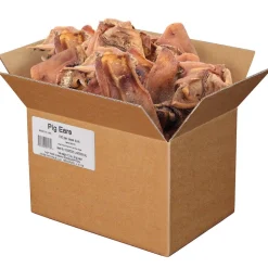 Jones Natural Chews Standard Bulk Pig Ears Natural Dog Chews - 100 Count