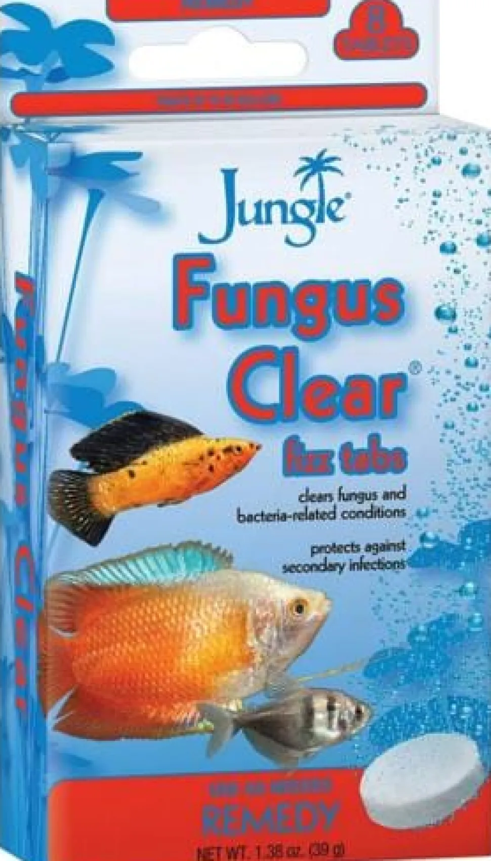 Jungle Labs Tank Buddies Fungus Clearing Tablets - 8 Tablets