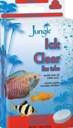Jungle Labs Tank Buddies Ick Clear Aquarium Fizz Tablets - 8 Tablets