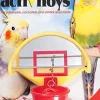 JW Pet Activitoys Birdie Basketball Plastic Bird Toy