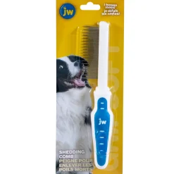 JW Pet GripSoft Shedding Comb for Dogs