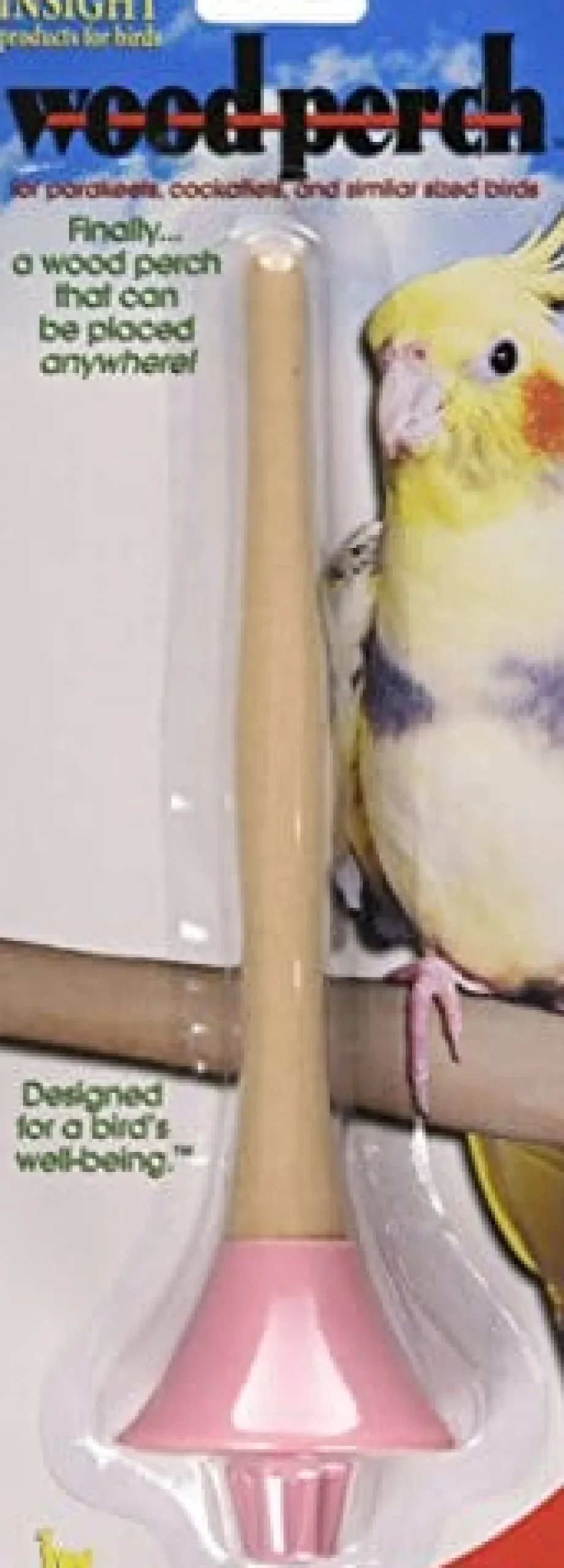 JW Pet Insight Wood Bird Perch - Reg