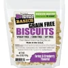 K9 Granola GRAIN FREE Simply Biscuits Turkey & Cranberry - Medium Crunchy Dog Treats - 1lb
