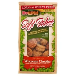 K9 Granola Granola Soft Bakes Wisconsin Cheddar Crunchy Dog Treats - 12oz